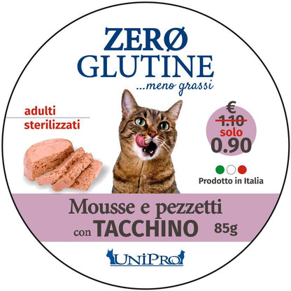 Unipro Gatto ZeroGlutine meno grassi