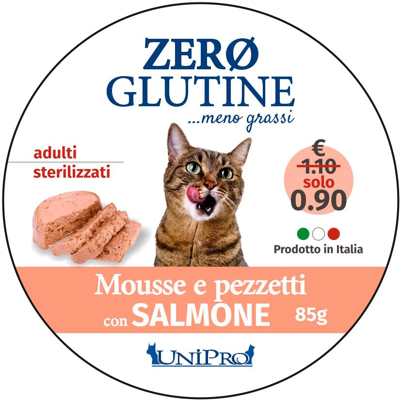 Unipro Gatto ZeroGlutine meno grassi