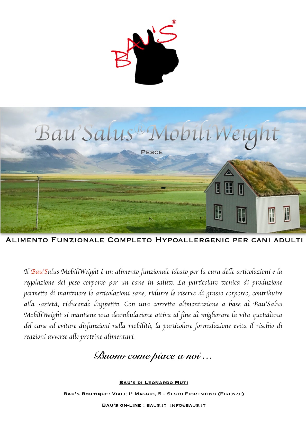 Baus Salus Mobiliweight Pesce