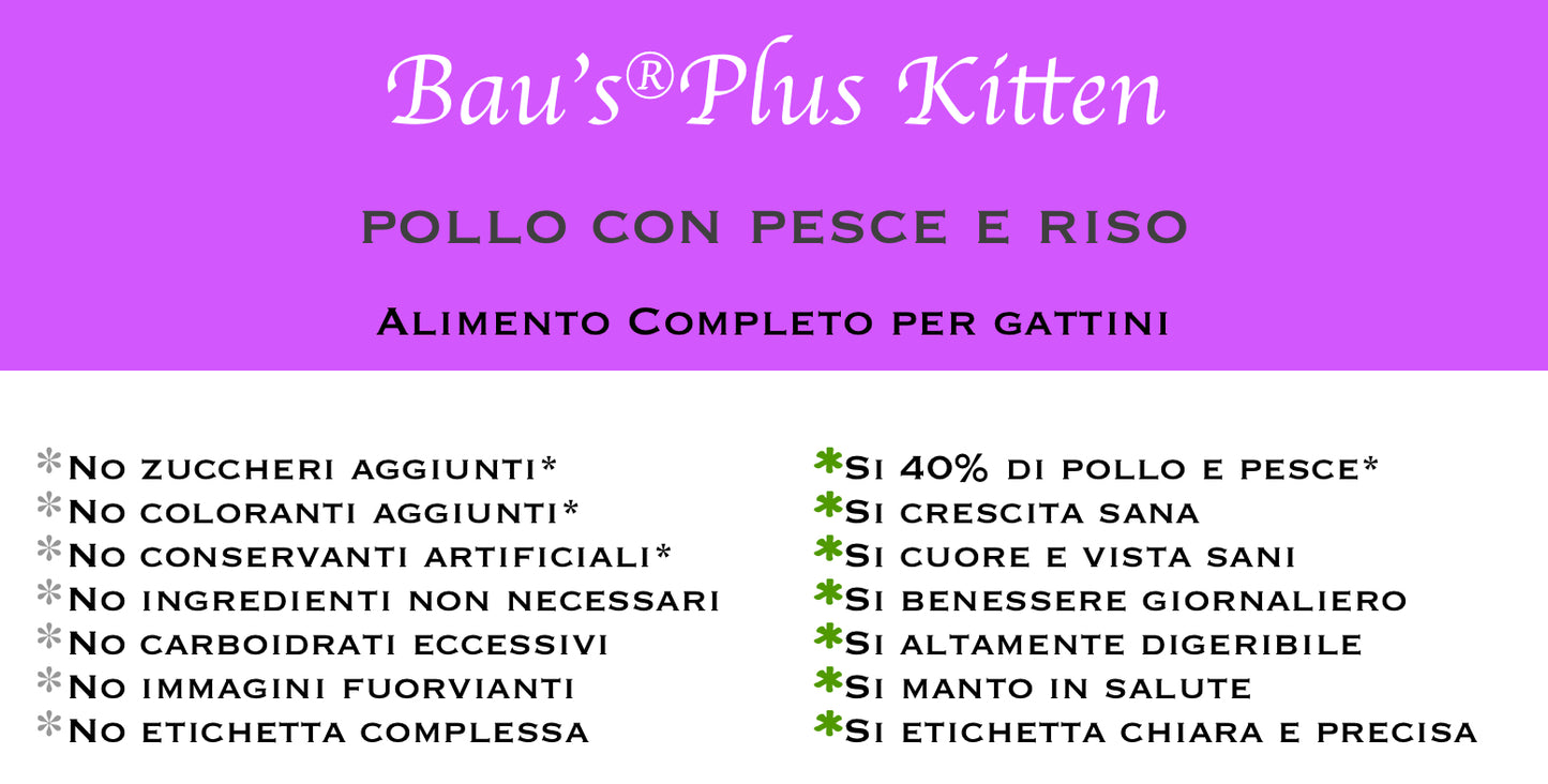 Baus Gatto Plus Kitten