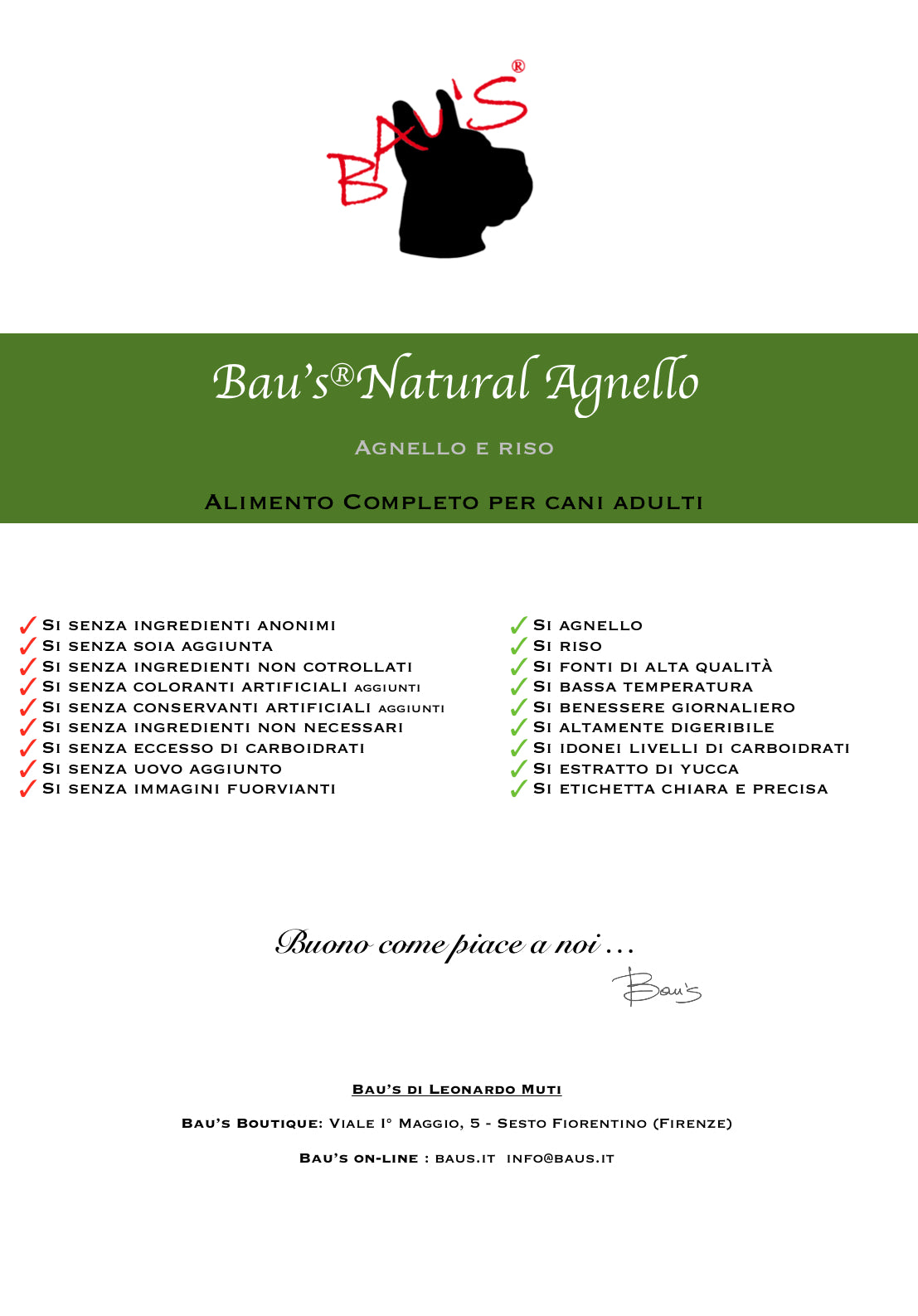 Baus Natural Lamb