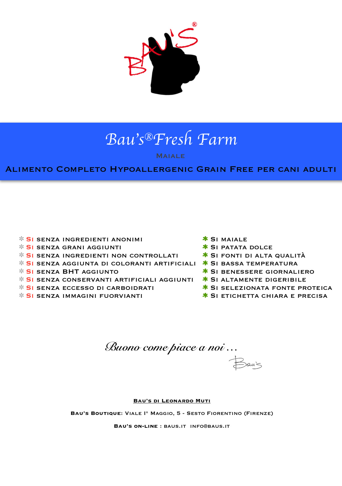 Baus Fresh Farm Maiale