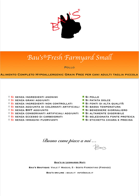 Baus Fresh Small Farmyard Pollo