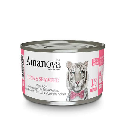 Amanova Umido Gatto Lattina 85 grammi Filetti  in JELLY