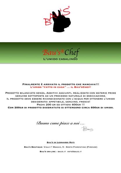 Baus Chef Agnello Cane Gatto