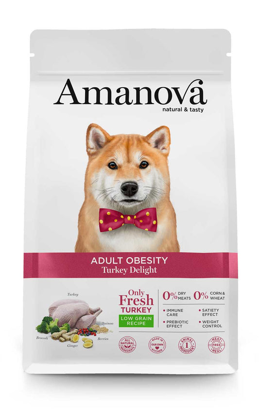 Amanova Cane Adult Tacchino Obesity