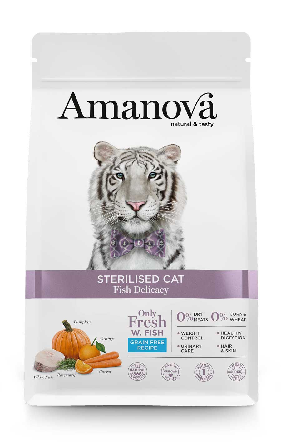 Amanova Gatto Adult Pesce Sterlised Delicacy