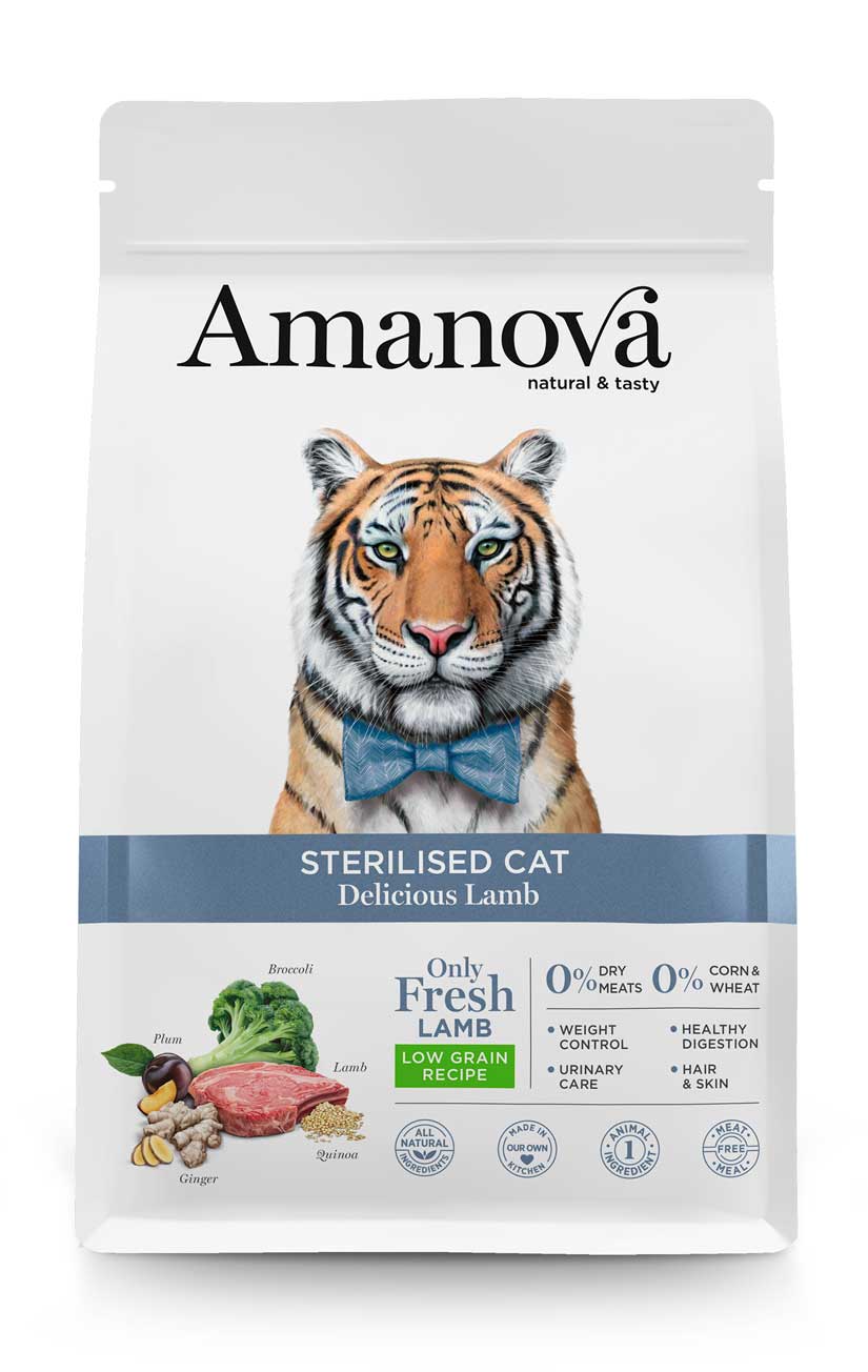 Amanova Gatto Adult Agnello Sterlised Delicious