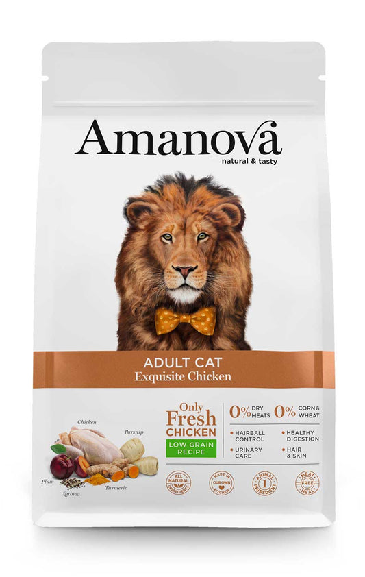 Amanova Gatto Adult Pollo Sterlised Exquisite