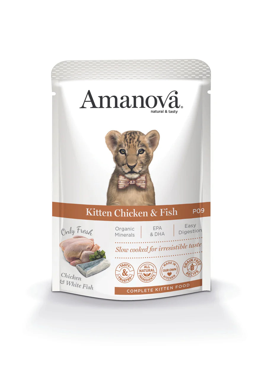 Amanova Umido Gatto Bustina Pouch 85 grammi