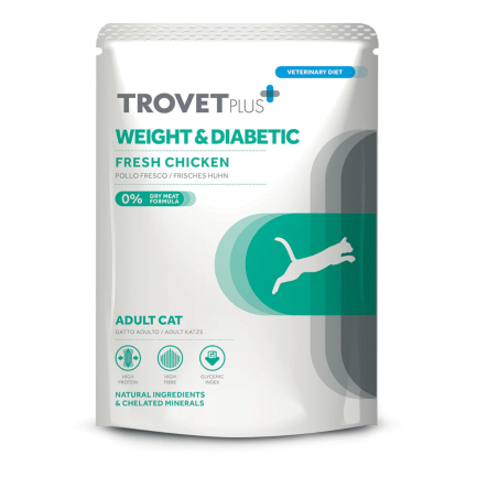 Trovet Plus Gatto Umido Bustina Weight & Diabetic