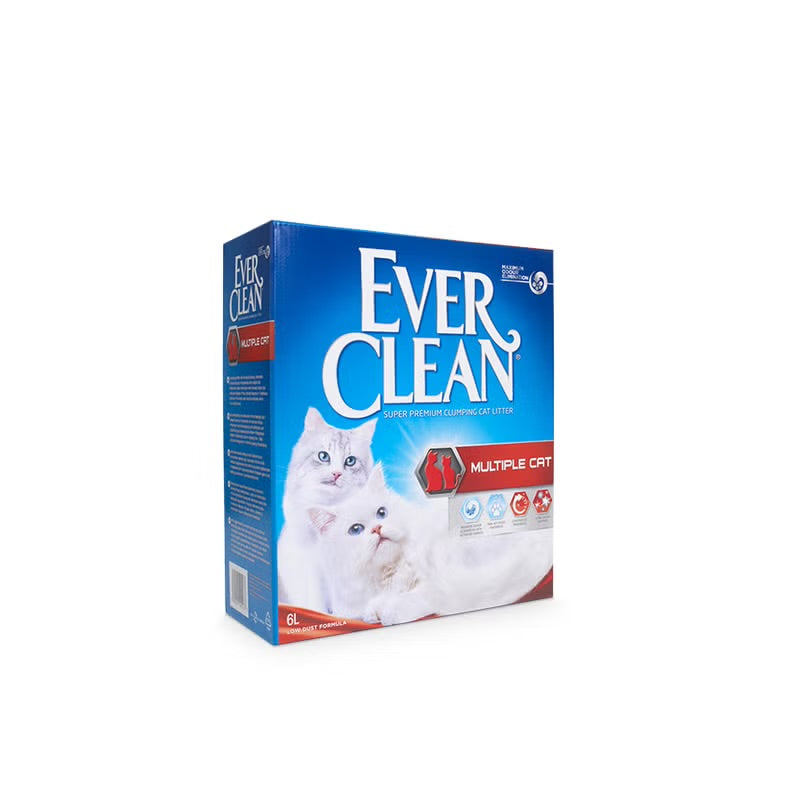 Lettiera Ever Clean Multiple Cat agglomerante