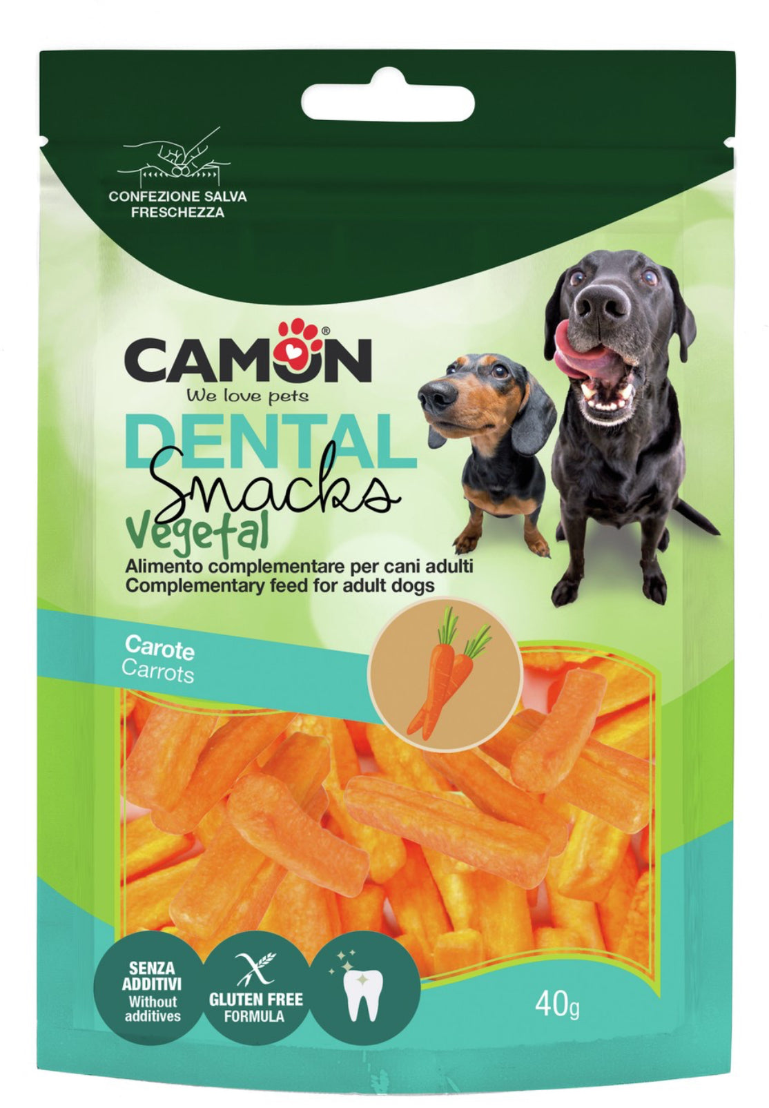 Dental Vegetal Carote disidratate