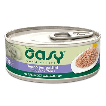 Oasy Specialità al Naturale Gatto Lattina