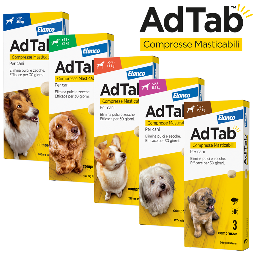 AdTab Antiparassitario in compresse