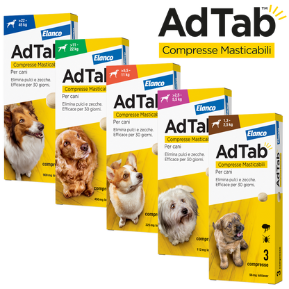 AdTab Antiparassitario in compresse