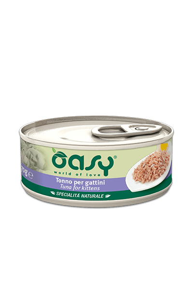 Oasy Specialità al Naturale Gatto Lattina