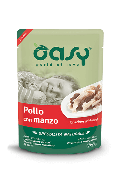 Oasy Specialità al Naturale Gatto Bustina