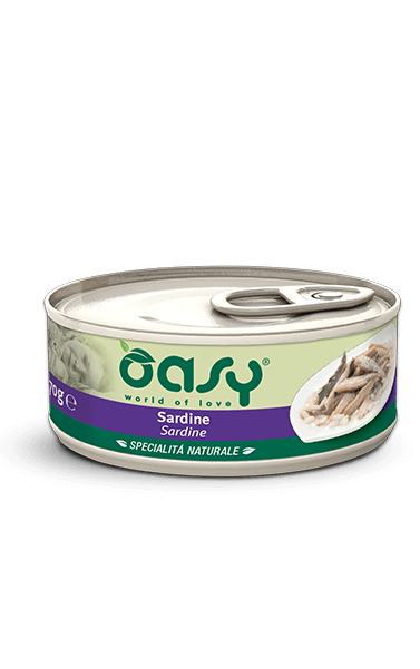 Oasy Specialità al Naturale Gatto Lattina