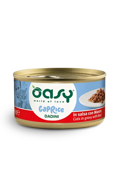 Oasy Caprice Dadini Gatto Lattina