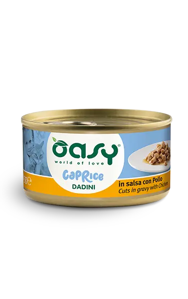 Oasy Caprice Dadini Gatto Lattina