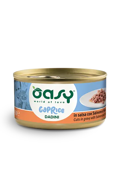 Oasy Caprice Dadini Gatto Lattina