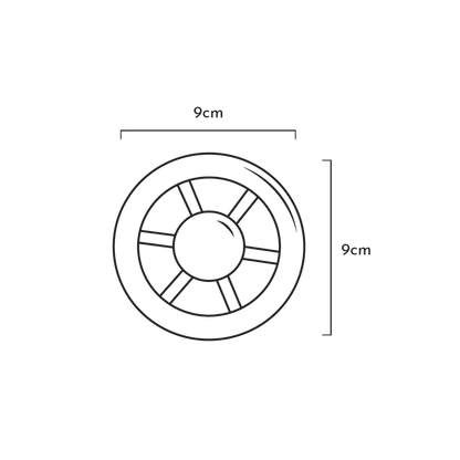 Rub for Baus Gioco Wheel Fresbee aperto