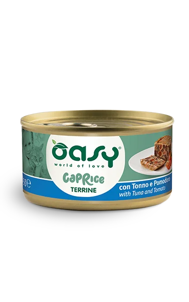 Oasy Caprice Terrine Gatto Lattina