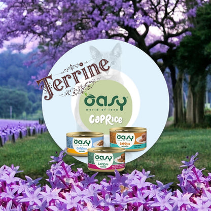 Oasy Caprice Terrine Gatto Lattina