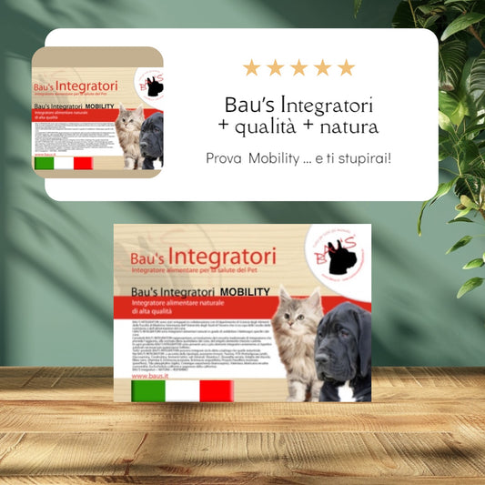 Baus Integratore Mobility cane e gatto